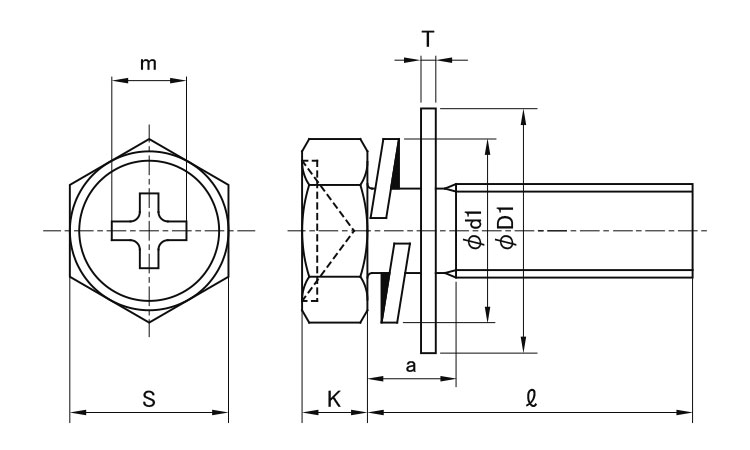 ＴＯＲＸ−ボタンＣＡＰTORX-ボタンCAP  X 16 標準(または鉄) 三価ブラック - 2